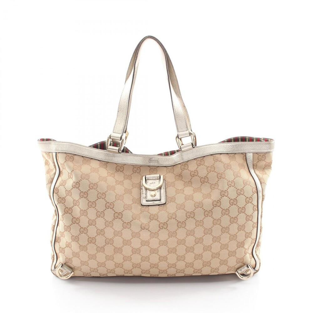 Gucci Abbey Gg Canvas Shoulder Tote Bag #272129G47B